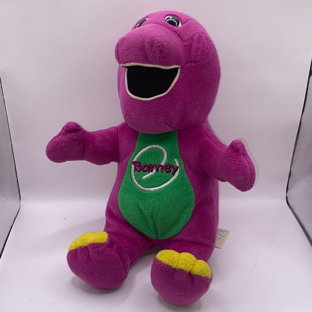 Vintage Barney Specially My Barney Talking Interactive Plush Doll Playskool